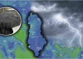 Shtrëngata, rrufe e breshër, ç’pritet të ndodhë me motin nesër?