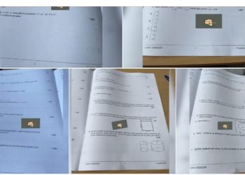 FOTO/ Dështon ministria e Arsimit! Del teza e Matematikës