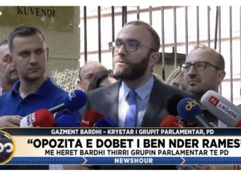 Zyrtarizohet çarja e tretë në PD/ Bardhi dhe 17 deputet bojkot Këshillit Kombëtar! Zgjedhje farsë, e shëmtuar