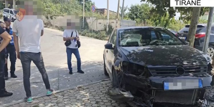 VIDEO/ Ndodh në Tiranë! I riu vjedh dy makina, policia i vihet në ndjekje