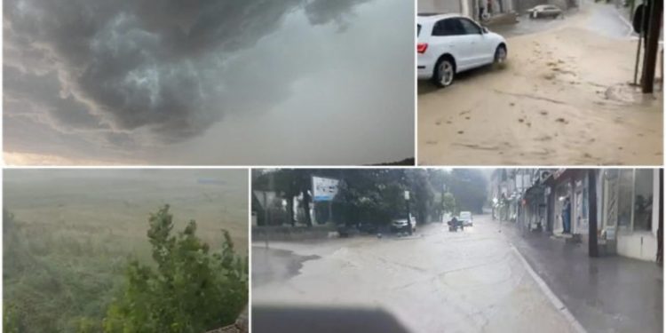 Moti i keq mbërthen Kosovën, përmbyten qytetet kryesore