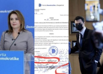 SKANDALI në PD e Bashës/ Deputetja Pampuri firmos dy herë për ti marrë vulën, Gazment Bardhit