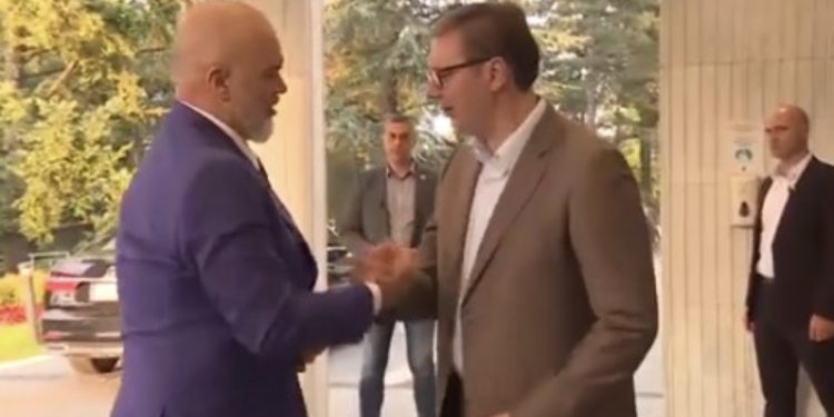 Turi Ballkanik, Rama takohet me Vuçiç