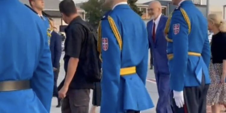 Turi Ballkanik, Rama mbërrin në Serbi