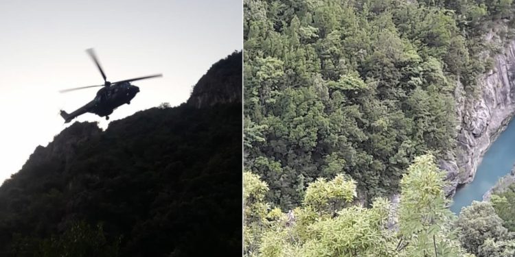 U dëmtua në kanionet e lumit Erzen, shpëtohet turistia gjermane me dy fëmijët e saj të mitur