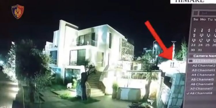 VIDEO/ Kamera copë- copë! Momenti kur “hijet e natës” boshatisin vilat në Himarë