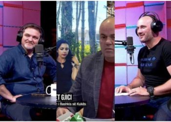 VIDEO/ Florjan Binaj i bën pyetje pikante Julit: Sa ‘safet’ e ke jetëgjatësinë në shtrat?!