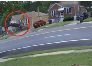 VIDEO/ Makina “fluturon” dhe përplaset me shtëpinë, humb jetën 73-vjeçari