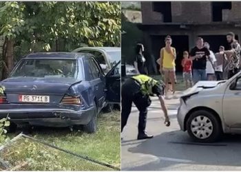 E rëndë në Pogradec, përplasen 3 makina, niset në spital një nga drejtuesit