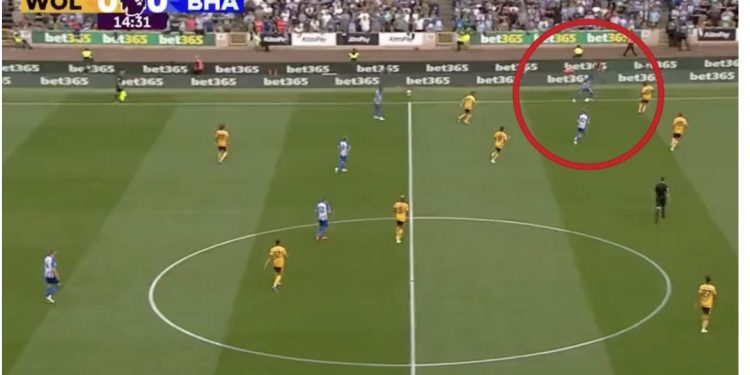 VIDEO/ “Gol alla Maradona”, futbollisti i Brajtonit i mahnit të gjithë me realizimin në Premier Ligë