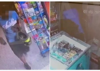 VIDEO/ Zbardhen pamjet tronditëse nga dosja për vrasjen e tifozit të AEK-ut! I gjakosur gjen strehë pas ftohësit të akullores