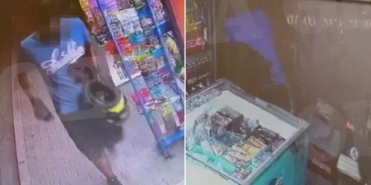 VIDEO/ Zbardhen pamjet tronditëse nga dosja për vrasjen e tifozit të AEK-ut! I gjakosur gjen strehë pas ftohësit të akullores