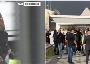 Lukaku zbarkon në Itali, atmosferë madhështore nga tifozët e Romës