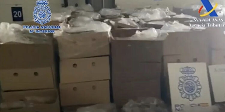 Kapet 9.5 ton kokainë në Spanjë, sasia më e madhe e zbuluar ndonjëherë në vend