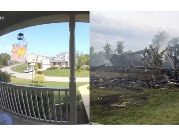 VIDEO/ E frikshme/ Shpërthimi i fuqishëm rrafshon 3 shtëpi, 5 të vdekur