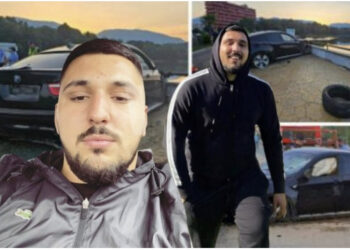 VIDEO/ “U bllokua pedali i gazit”! Çfarë tha në polici i riu që fluturoi me “Audi” në Tiranë?