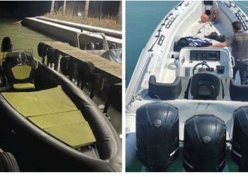 Detaje nga operacioni ndërkombëtar antidrogë, trafikantët u kapën duke këmbyer mallin, gomonia e pajisur me motor të rrallë