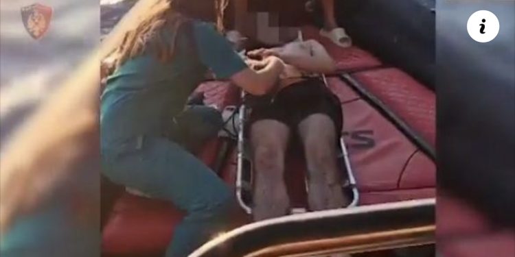 VIDEO/ U rrëzua nga shkëmbi në Dhërmi, shpëtohet 19-vjeçari