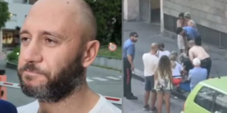 VIDEO/ Vogëlushja 5-vjeçare bie nga kati i pestë/ Një kalimtar e kap dhe e shpëton