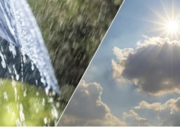 Temperatura deri në 30 gradë dhe reshje shiu /Moti sot