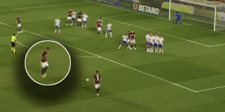 VIDEO/ Çfarë goli spektakolar/ Qazim Laçi realizon perlën në Champions League