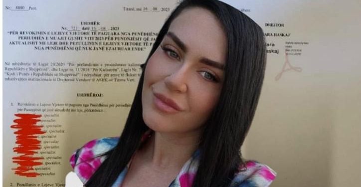 FOTO/ Skandali me Kadastrën/ Drejtoresha e Veriut, Kiara Haskaj pezullon lejet e punonjësve