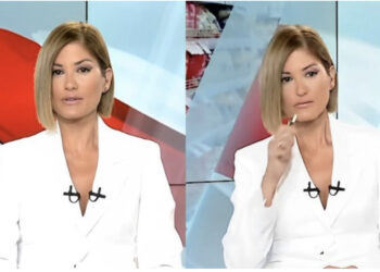 E pazakontë/ Regjia gabon, spikerja e lajmeve kapet mat duke… 