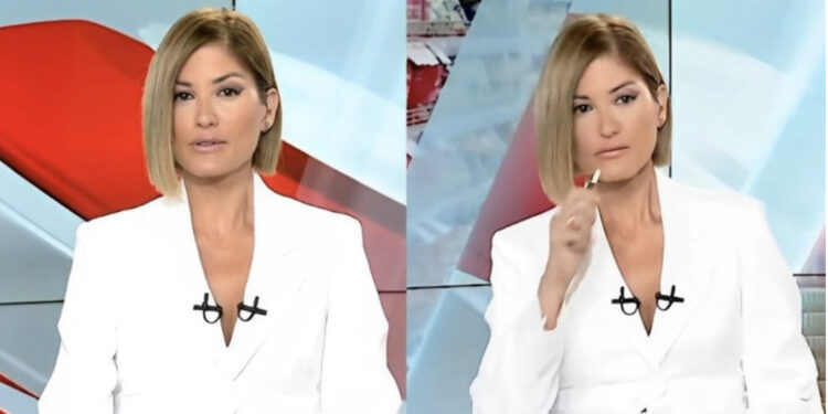 E pazakontë/ Regjia gabon, spikerja e lajmeve kapet mat duke…