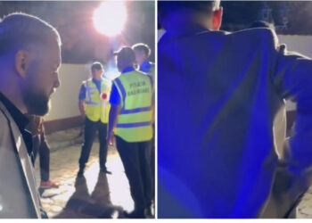 VIDEO/ Luiz Ejlli nxjerr pistoletën dhe qëllon në sy të policisë 