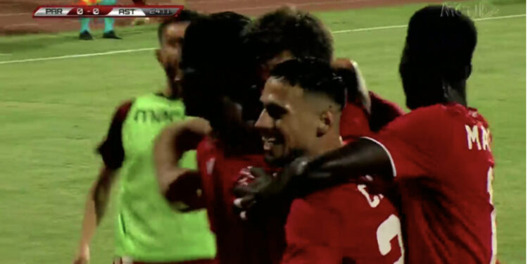 VIDEO/ Shpërthen festa e shqiptarëve, Partizani kalon në avantazh me një super gol