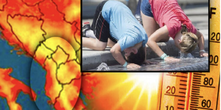 Vala e dytë e të nxehtit afrikan, sot dita më e nxehtë e saj