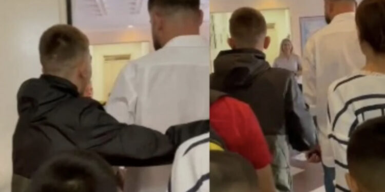 Dita e parë e shkollës, Luizi surprizon fëmijët e shtëpisë “Zyber Hallulli”