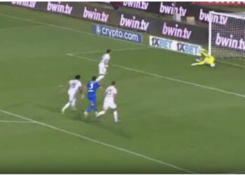 VIDEO/ Etrit Berisha i pret penalltinë Vlahoviçit të Juventus