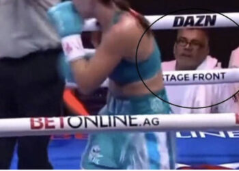 VIDEO/ Tragjedi/ Trajneri humb jetën ndërsa sportistja e tij ishte në ring