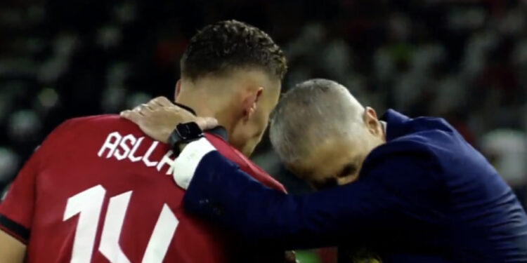 VIDEO/ Moment tepër emocionues, Sylvinho me lot në sy nga lumturia dhe nuk i dalin fjalët pas golit të Dakut