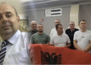 VIDEO/ Grupi polifonik i Sarandës i kushton këngë policit të vrarë në Kosovë, Afrim Bunjakut