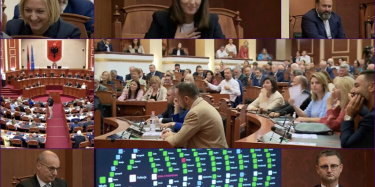 VIDEO/ Prapaskenat e ministrave të rinj/ Buzëqeshje, emocione dhe një zë kundër