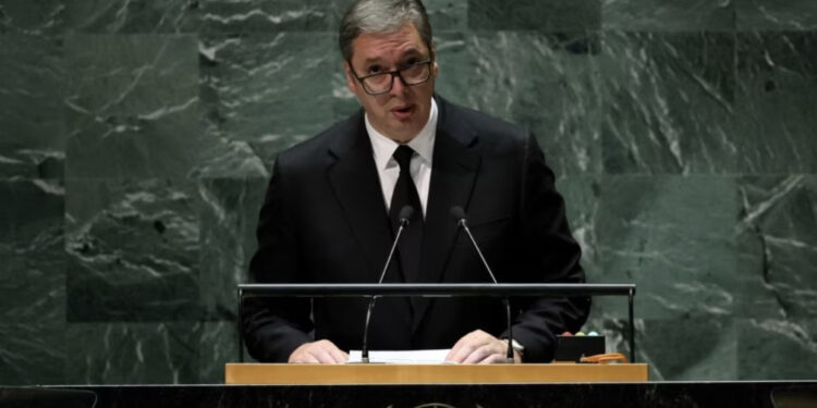 Skandali i Vuçiç në OKB, quan Kosovën provincë të Serbisë