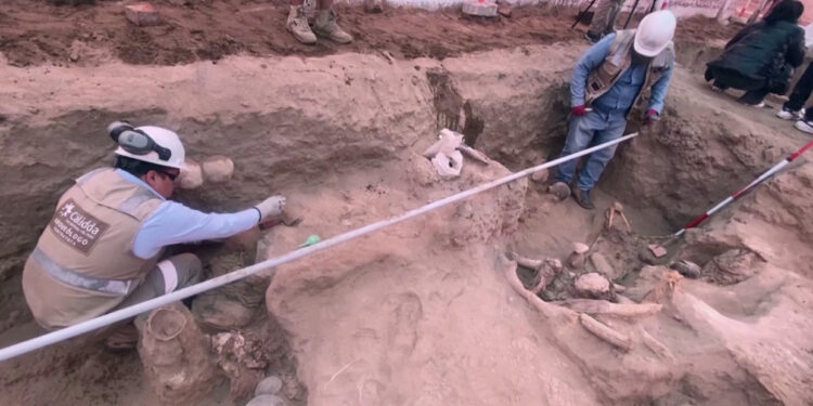 Zbulohen varreza të lashta fëmijësh gjatë instalimit të një tubacioni gazi