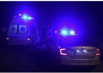 VIDEO-Aksident te diga e Liqenit, shoferi braktis “Benz”-in dhe ia fut vrapit