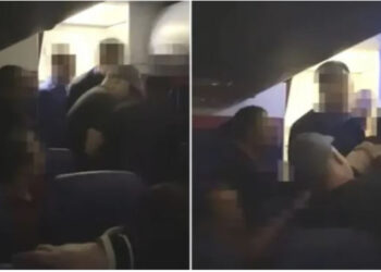 VIDEO/ Shqiptari hero ndalon pasagjerin që tentoi të hapte derën e avionit