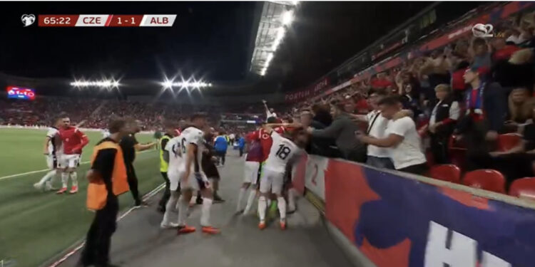 VIDEO/ Çfarë magjie në Pragë! Nedim Bajrami barazon shifrat me një kryevepër