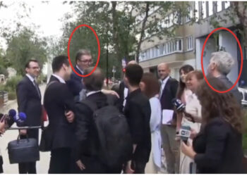 VIDEO/ Vuçiç përplaset me gazetarin nga Kosova: Do të vij në Prishtinë, nuk pyes Kurtin