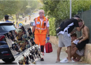 VIDEO/ Tullumbace të bardhë, duartrokitje dhe thirrje për drejtësi, udhëtimi i fundit i Klajdi Bitrit në Shqipëri