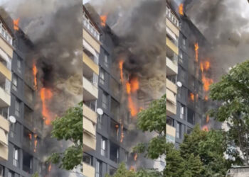 “Do fle në stol”! Lot dhe tronditje! E kaloi natën poshtë pallatit që iu dogj