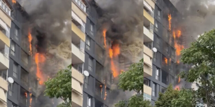 “Do fle në stol”! Lot dhe tronditje! E kaloi natën poshtë pallatit që iu dogj