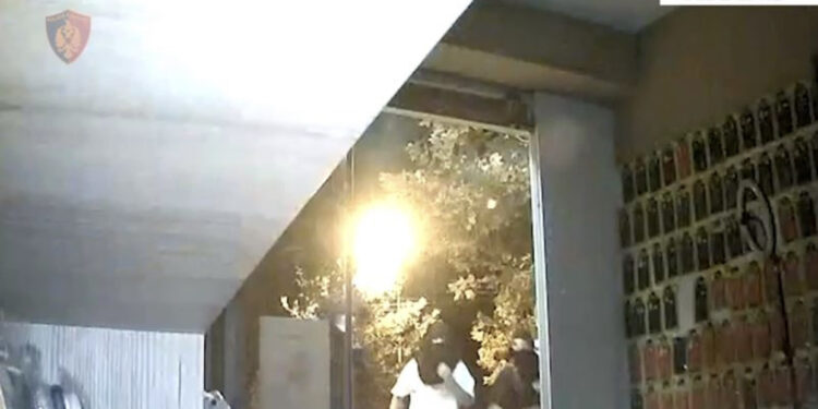 VIDEO/ Publikohen pamjet, momenti kur adoleshentët thyejnë xhamin dhe grabisin dyqanin me pajisje elektronike