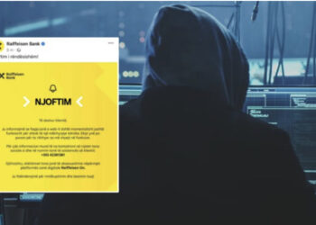 FOTO/ Konfirmohet sulmi kibernetik? WEB-i Raiffeisen Bank jashtë shërbimit, reagon banka