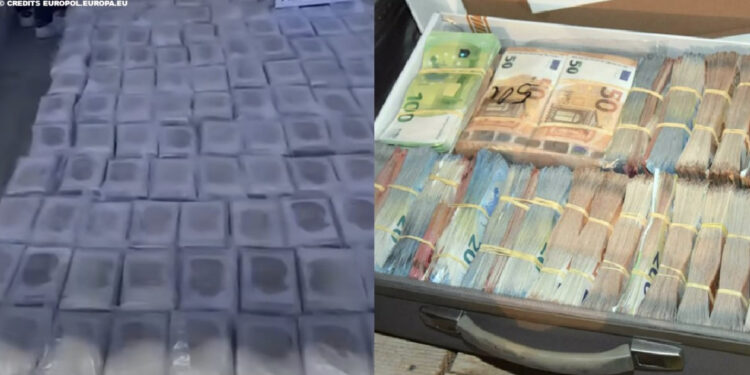 Europol godet kartelin e drogës nga Brazili në Evropë, sekuestrohen 2.7 ton drogë
