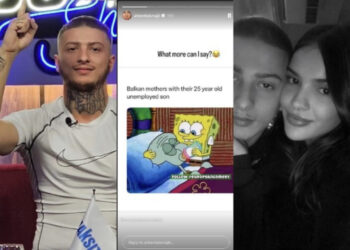 FOTO/ Fero tha se i ka ndarë rrugët me të, Arbenita “e thumbon”: Djemtë 25-vjeçar që mbahen nga nëna, çfarë të them…